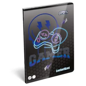   LIZZYSULI Füzet, tűzött, A5, lecke, 40 lap, LIZZYSULI, "Esport Gamer on Duty"