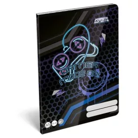   LIZZYSULI Füzet, tűzött, A5, sima, 32 lap, LIZZYSULI, "Esport, Gamer on Duty","20-32"
