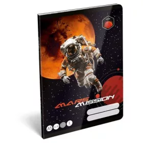   LIZZYSULI Füzet, tűzött, A5, vonalas, 32 lap, 1. osztály, LIZZYSULI, "Mars Mission","14-32"
