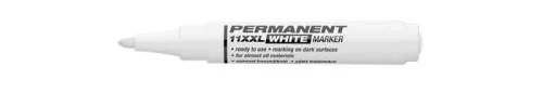 ICO Alkoholos marker, 1-3 mm, kúpos, ICO "Permanent 11 XXL", fehér