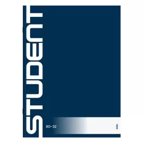   ICO Füzet, tűzött, A4, sima, 32 lap, ICO "Student", "80-32"