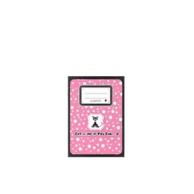   ICO Füzet, tűzött, A5, lecke, 34 lap, ICO "Cats-dots"