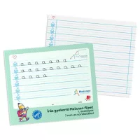 Kötött és tűzött füzetek egyéb méretben