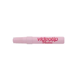   ICO Szövegkiemelő, 1-4 mm, ICO "Videotip", pasztell rózsaszín
