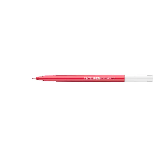 Rostirón, tűfilc vízbázisú, 0,5mm, kerek test, Tinten Pen Ico piros