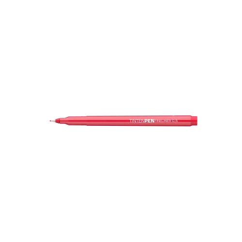 Rostirón, tűfilc vízbázisú, 0,5mm, kerek test, Tinten Pen Ico piros