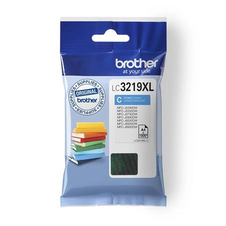 BROTHER LC3219XLBCMY Tintapatron multipack MFC-J5330 nyomtatóhoz, BROTHER, b+c+m+y, 1*3000 oldal, 3*1500 oldal