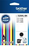   BROTHER LC529XLB Tintapatron DCP-J100, J105 nyomtatóhoz, BROTHER, fekete, 2400 oldal
