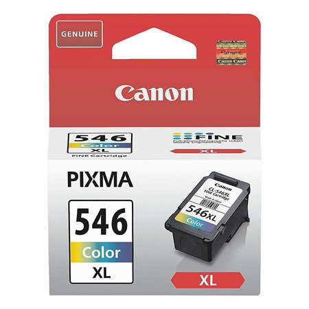 CANON CL-546XL Tintapatron Pixma MG2450, MG2550 nyomtatókhoz, CANON, színes, 300 oldal