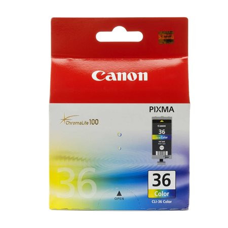 CANON CLI-36 Tintapatron 260 nyomtatóhoz, CANON, színes, 249 oldal