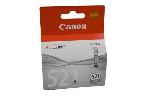 CANON CLI-521GY Tintapatron Pixma MP980 nyomtatóhoz, CANON, szürke, 1 395 oldal