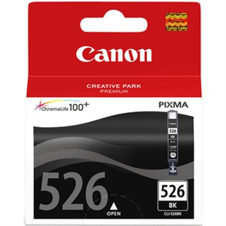 CANON CLI-526B Tintapatron Pixma iP4850, MG5150, 5250 nyomtatókhoz, CANON, fekete, 9ml