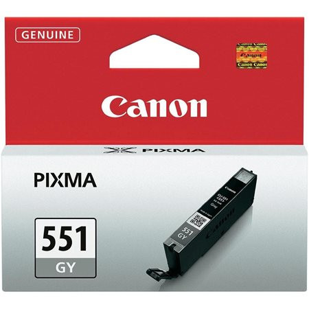 CANON CLI-551GY Tintapatron Pixma MG6350 nyomtatóhoz, CANON, szürke, 780 oldal