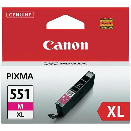 CANON CLI-551MXL Tintapatron Pixma iP7250, MG5450, MG6350 nyomtatókhoz, CANON, magenta, 11ml