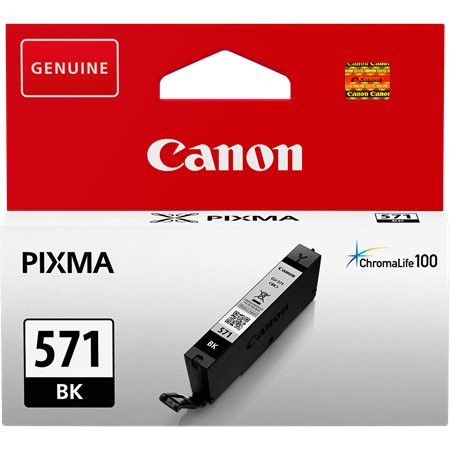 CANON CLI-571B Tintapatron Pixma MG5750, 6850,7750 nyomtatókhoz, CANON, fekete, 7 ml