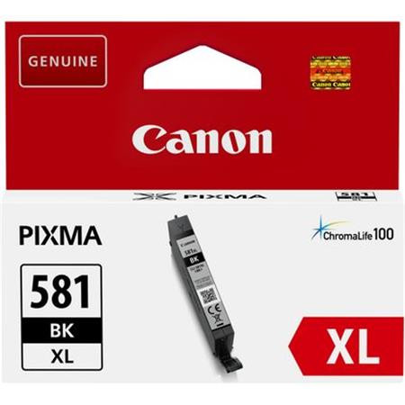 CANON CLI-581BXL Tintapatron Pixma TS7550, 8150, 9150 nyomtatókhoz, CANON, fekete, 8,3ml