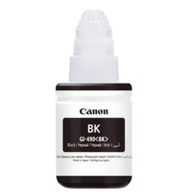   CANON GI490 Tinta Pixma MFP G2411, G3411, G4411 nyomtatókhoz, CANON, fekete, 135 ml