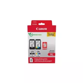   CANON PG575XL/CL576XL Tintapatron multipack + GP501 fotópapír, Pixma TR4750i nyomtatóhoz, CANON, b+c+m+y, 400+300 o. + 50 ív