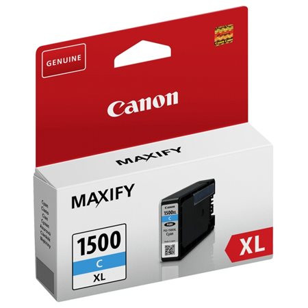 CANON PGI-1500CXL Tintapatron Maxify MB2350 nyomtatókhoz, CANON, cián, 12 ml