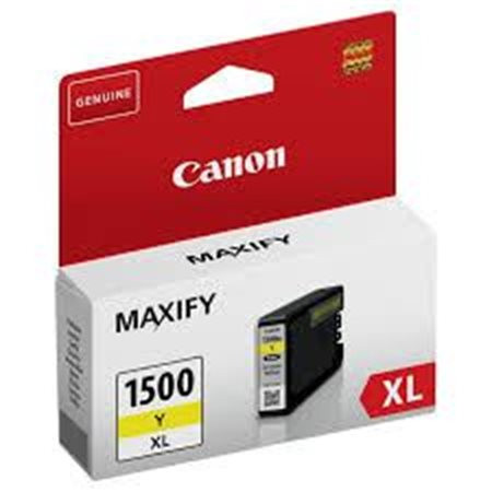 CANON PGI-1500YXL Tintapatron Maxify MB2350 nyomtatókhoz, CANON, sárga, 12 ml