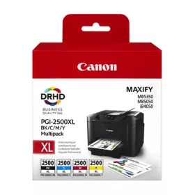   CANON PGI-2500XLKIT Tintapatron multipack Maxify MB5350 nyomtatóhoz, CANON, b+c+m+y, 70,9ml+3*19,3ml
