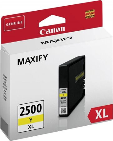 CANON PGI-2500YXL Tintapatron Maxify MB5350 nyomtatókhoz, CANON, sárga, 19,3 ml