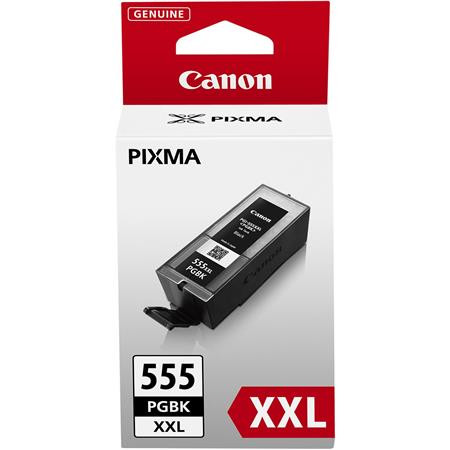 CANON PGI-555XXL  Tintapatron  CANON, Pixma iX6850 és MX925 nyomtatókhoz, CANON, fekete, 37 ml, 1k