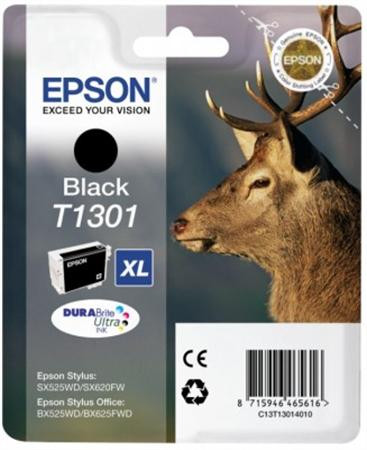 EPSON T13014012 Tintapatron Stylus Office SX620, BX320 nyomtatókhoz, EPSON, fekete, 25,4 ml