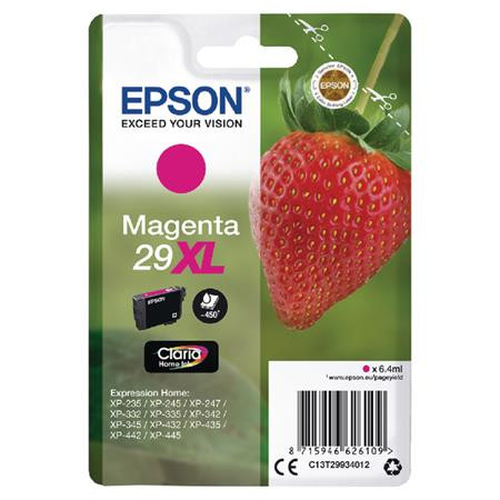 EPSON T29934012 Tintapatron XP245 nyomtatóhoz, EPSON, magenta, 6,4ml