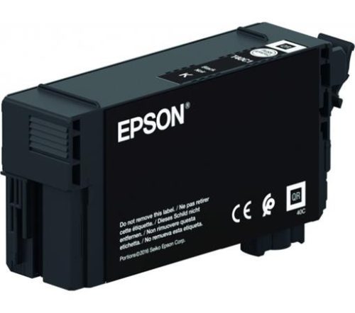 EPSON T40C140 Tintapatron SC-T3100, T5100, T3100N, T5100N nyomtatókhoz, UltraChrome XD2, EPSON, fekete, 50ml