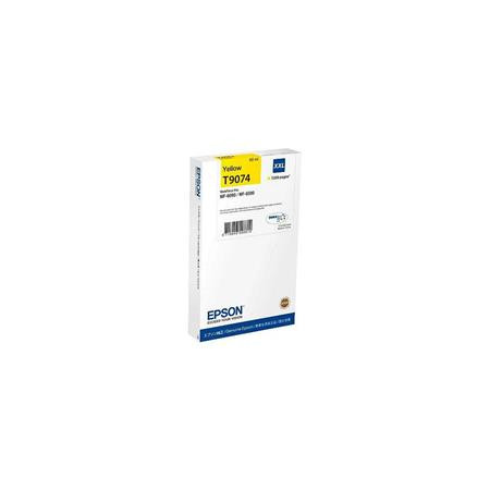 EPSON C13T907440 Tintapatron WF-6090, WF-6590 nyomtatókhoz, EPSON, sárga, 7k