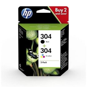   HP 3JB05AE Tintapatron multipack Deskjet 2620, 2630 nyomtatókhoz, HP 304, fekete+színes, 120+100 oldal