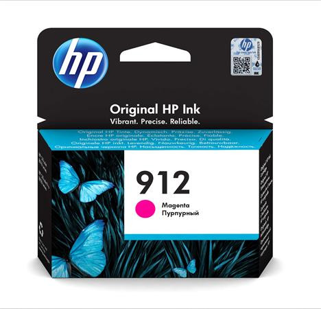 HP 3YL78AE Tintapatron Officejet 8023 All-in-One nyomtatókhoz, HP 912, magenta, 315 oldal