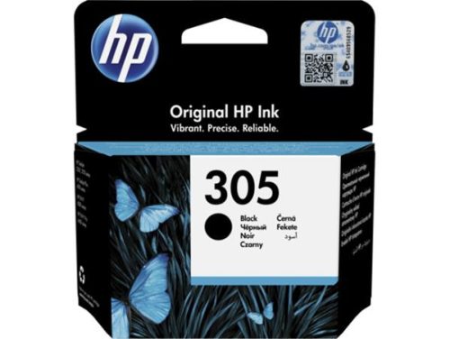 HP 3YM61AE Tintapatron Deskjet 2320,2710, 4120 nyomtatókhoz, HP 305, fekete, 120 oldal