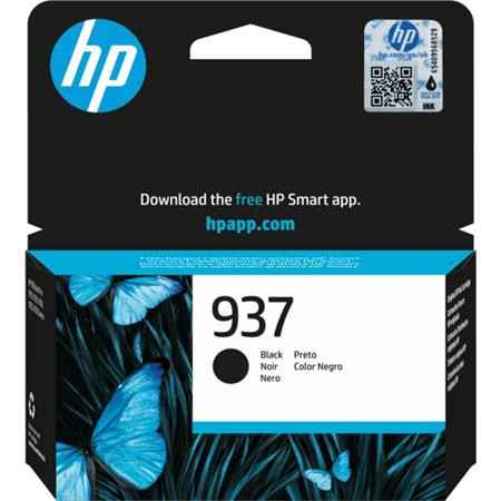 HP 4S6W5NE Tintapatron,  Officejet Pro 9120e, 9130e nyomtatókhoz, HP 937, fekete, 1250 oldal