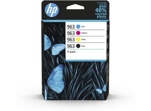 HP 6ZC70AE Tintapatron multipack Officejet Pro 9010, 9013, 9020 nyomtatókhoz, HP 963, b+c+m+y