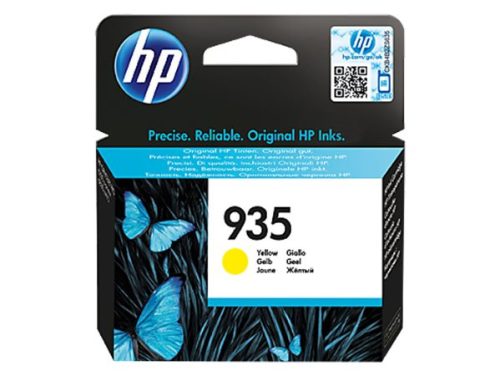 HP C2P22AE Tintapatron OfficeJet Pro 6830 nyomtatóhoz, HP 935, sárga, 400 oldal