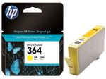   HP CB320EE Tintapatron Photosmart C5380, C6380, D5460 nyomtatókhoz, HP 364, sárga, 300 oldal
