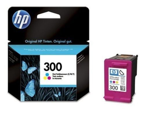 HP CC643EE Tintapatron DeskJet D2560, F4224, F4280 nyomtatókhoz, HP 300, színes, 165 oldal