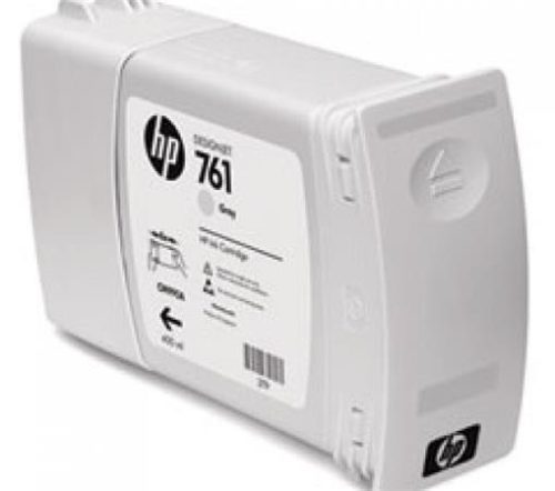 HP CM995A Tintapatron DesignJet T7100 nyomtatóhoz, HP 761, szürke, 400 ml