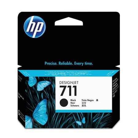 HP CZ129A Tintapatron DesignJet T120, T520, nyomtatókhoz, HP 711, fekete, 38ml