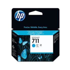   HP CZ130A Tintapatron DesignJet T120,T520 nyomtatókhoz, HP 711, cián, 29 ml