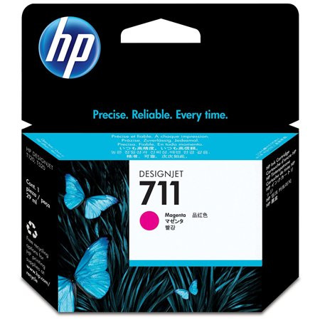 HP CZ131A Tintapatron DesignJet T120,T520 nyomtatókhoz, HP 711, magenta, 29 ml