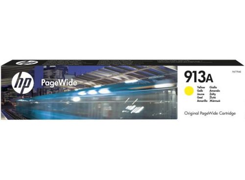 HP F6T79AE Tintapatron PageWide 352, 377, PageWide Pro 452, 477 nyomtatókhoz, HP 913, sárga, 3,5k