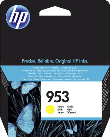 HP F6U14AE Tintapatron OfficeJet Pro 8210, 8700-as sorozathoz, HP 953, sárga, 700 oldal