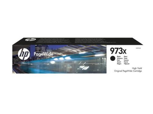 HP L0S07AE Tintapatron PageWide Pro 452, 477, Managed P57750, P55250 nyomtatókhoz, HP 973X, fekete, 10k