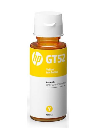 HP M0H56AE Tinta, Designjet GT 5810, InkTank 410 nyomtatókhoz, HP GT52, sárga, 8k