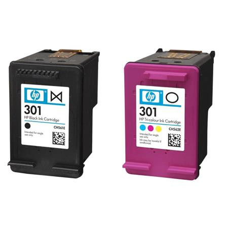 HP N9J72AE Tintapatron pack DeskJet 2050 nyomtatóhoz, HP 301, b+c+m+y