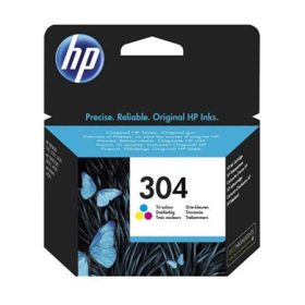   HP N9K05AE Tintapatron DeskJet 3720, 3730 nyomtatóhoz, HP 304, színes