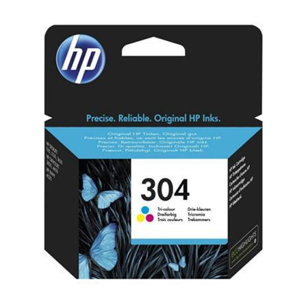 HP N9K05AE Tintapatron DeskJet  3720, 3730 nyomtatóhoz, HP 304, színes